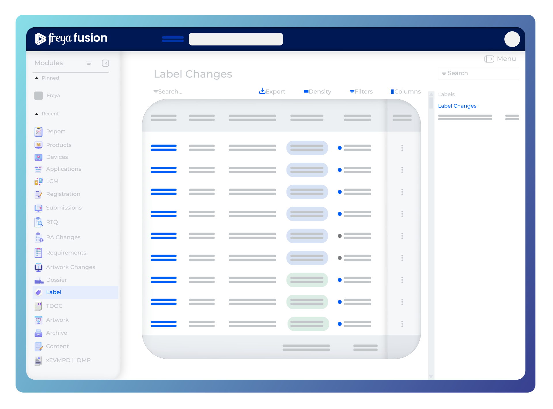 screenshot of freya fusion